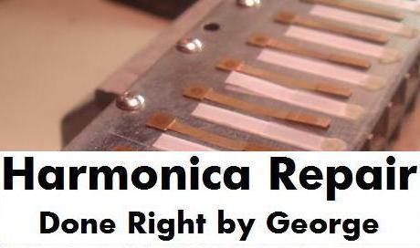 Harmonica Repair Done Right by George - Authorized service center for all SUZUKI Harmonicas and Melodions