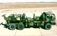 Military wrecker prototype prior to testing at Aberdeen proving grounds.