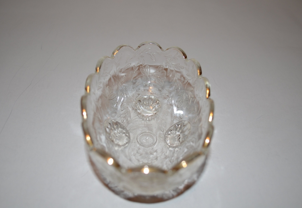 Indiana Carnival Glass “Heirloom” Candle