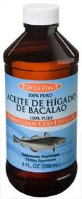 Aceite Higado de Bacalao 8Oz.