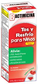 Bactimicina Tos y Resfrio (Niño) 4Oz.