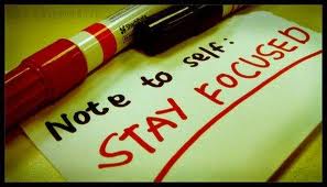 Stay Focused Note Pad