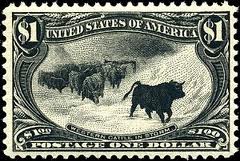 cattle in the storm stamp