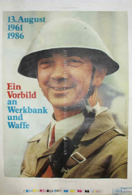 DDR Plakate - Sicherung der Staatsgrenze - 1961-1986