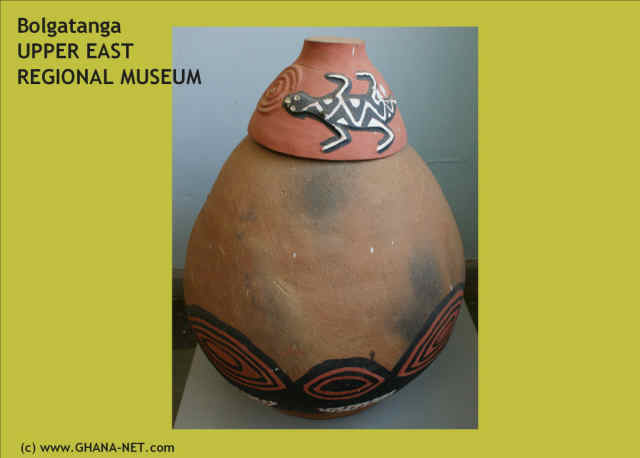 Pottery at the Upper East Regional Museum, Bolgatanga