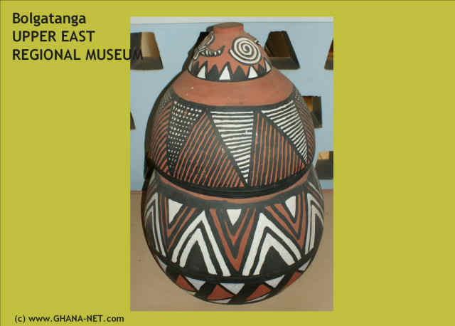 Pottery at the Upper East Regional Museum, Bolgatanga