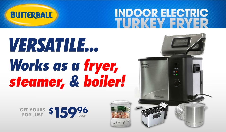 Butterball turkey fryer