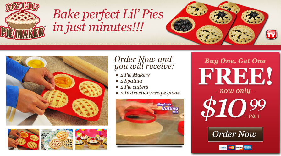 Get my lil pie maker