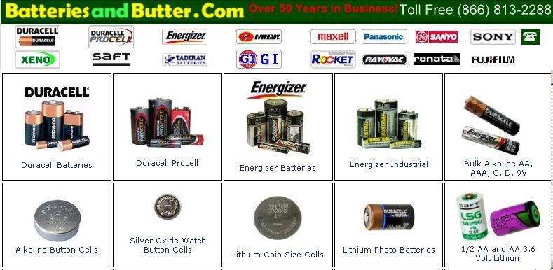 Batteries And Butter com