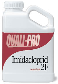 QualiPro Insecticide; Imidacloprid 2F bottle and brochure