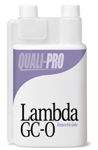 QualiPro Insecticide; Lambda GC-O bottle and brochure