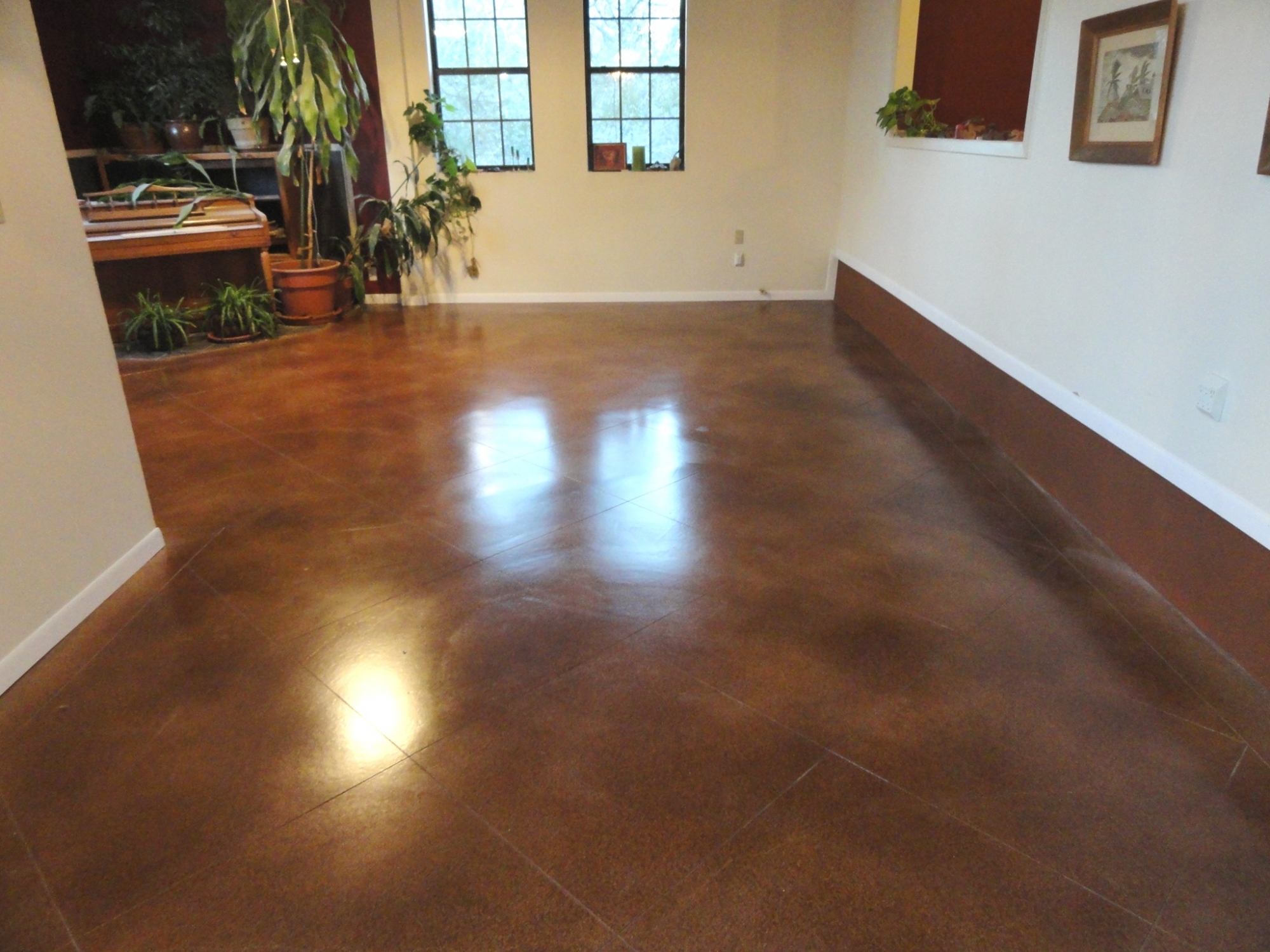 Interior Stained Concrete