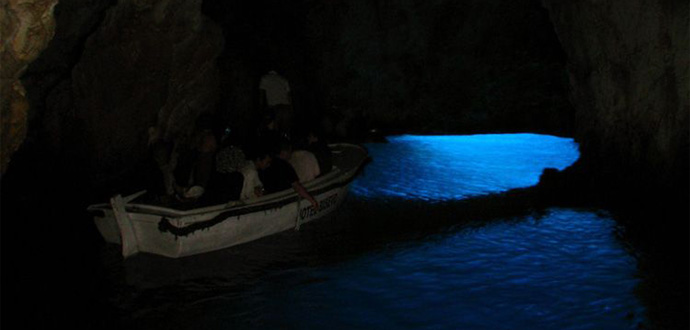 Blue cave