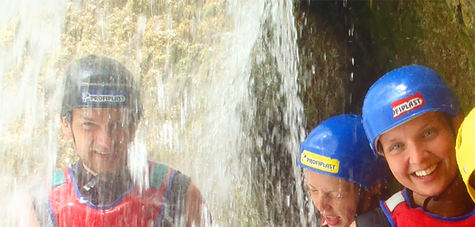 Canyoning adventure