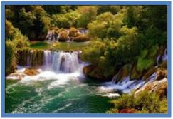 Krka waterfalls by Atlas