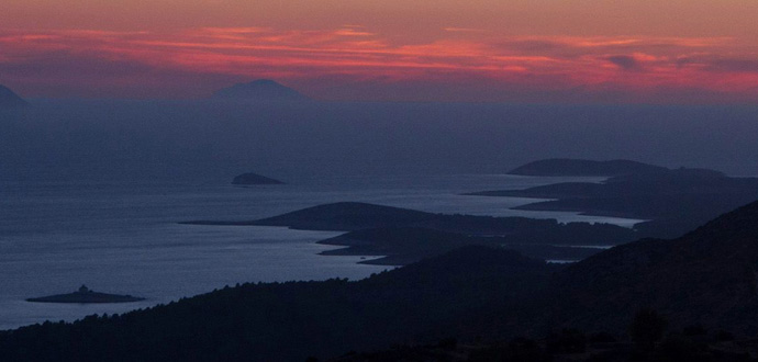 Pakleni islands sunset