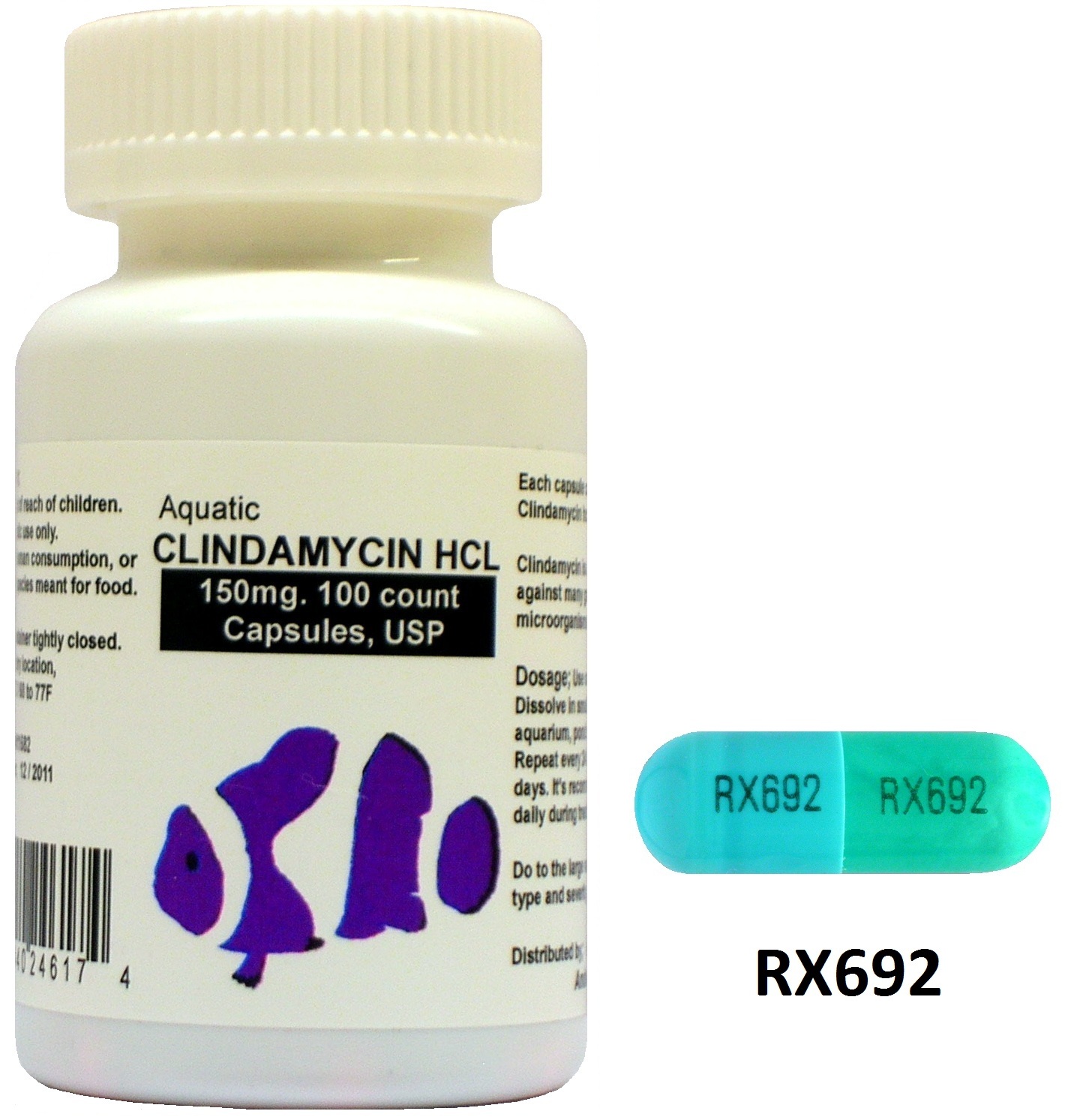 Clindamycin Capsules - Pictures